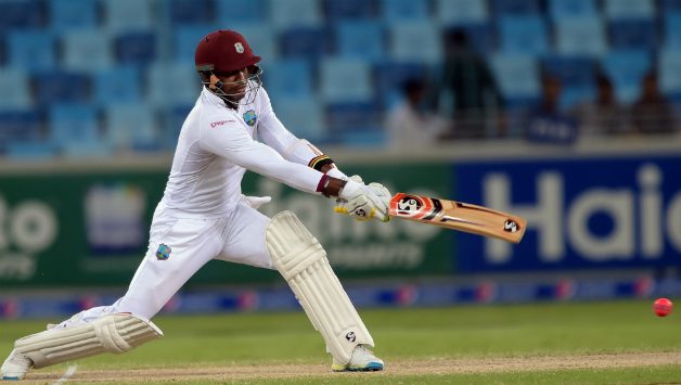 Marlon Samuels and Darren Bravo's fifties led West Indies' fightback but the job is done not yet © AFP