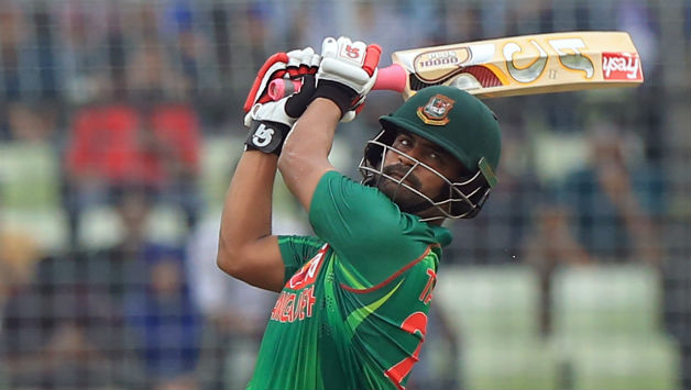 Tamim Iqbal was once again the top scorer for Bangladesh in this crucial tie  © AFP