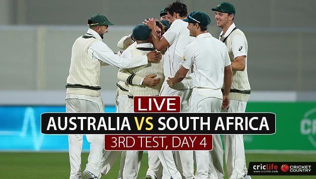 Australia need 4 more wickets to wrap South Africa innings on Day Four © Getty Images