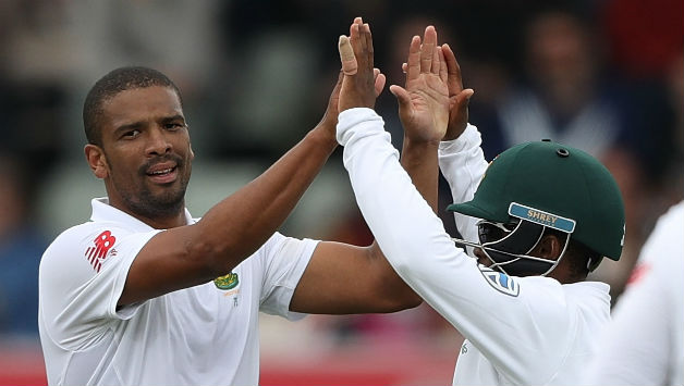 Vernon Philander finished with figures of 5 for 21 © Getty Images