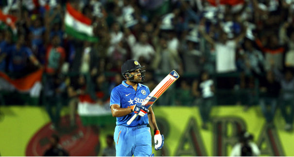 रोहित शर्मा ने श्रीलंका के खिलाफ आतिशी पारी खेली थी © Getty Images