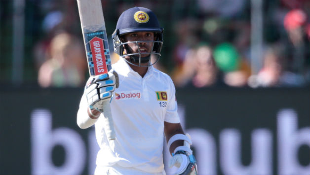 Kusal Mendis scored his third Test half-century © AFP