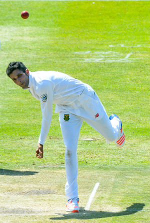 Keshav Maharaj picked Dinesh Chandimal for 8 © Getty Images