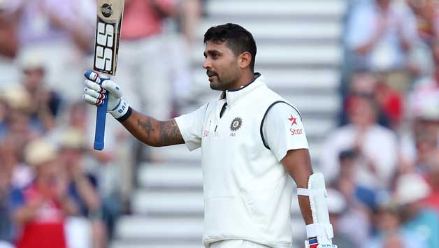 Murali Vijay scored a brilliant century in the first Test at Rajkot © Getty Images