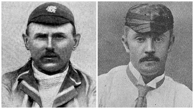Caption: Arthur Shrewsbury (left) and Percy McDonnell. Photo courtesy: Wikimedia Commons