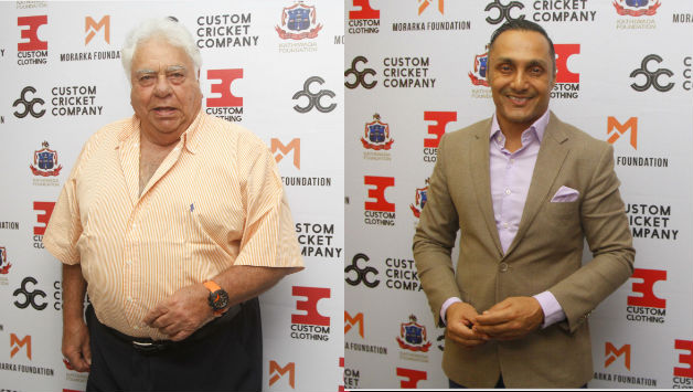 Farokh Engineer (left) and Rahul Bose (right) at © Tania Vaswani