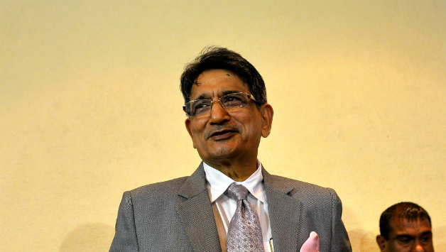 Justice RM Lodha said he wants cricketers to take part in administration © AFP