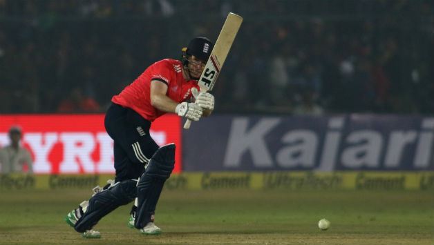 Eoin Morgan did not sound too impressed with the umpiring in the 2nd T20I © IANS