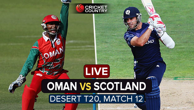 Oman vs scotland