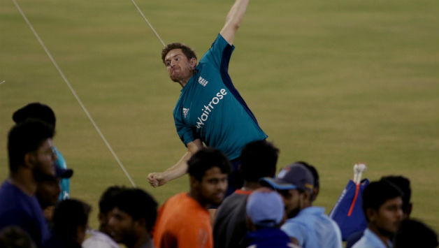 Liam Dawson practising at Barabati Stadium © IANS