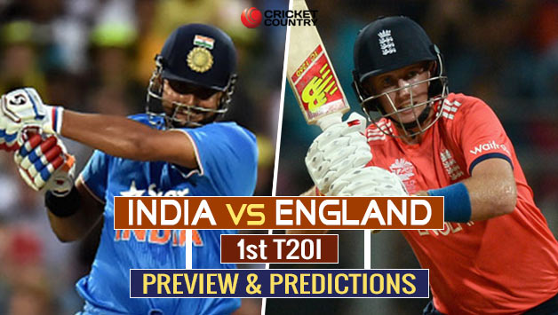 Suresh Raina (left) and Joe Root are expected to return for India and England respectively for the 1st T20I at Kanpur © Getty Images