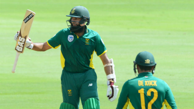 Hashim Amla was eventually dismissed for 154 off 134 © Getty Images