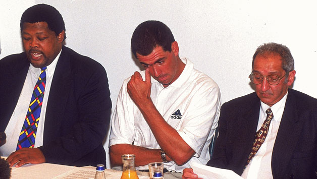 Hansie Cronje during his press conference © Getty Images
