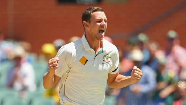 Josh Hazlewood had made his Test match debut for Australia against India at the Brisbane Cricket Ground on 17 December 2014 © Getty Images