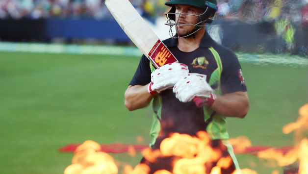 Michael Klinger achieved his first ever T20I half-century © Getty Images