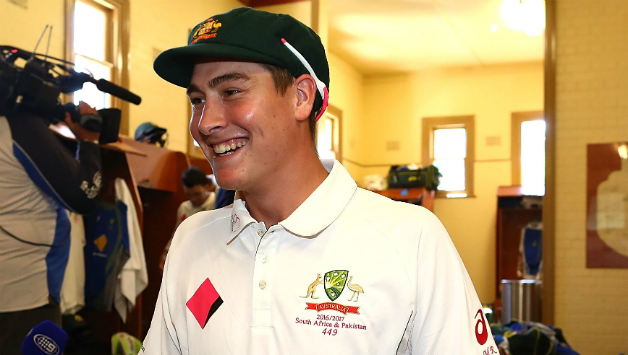 Matt Renshaw made his Test debut on 24 November 2016 as an opening batsman © Getty Images