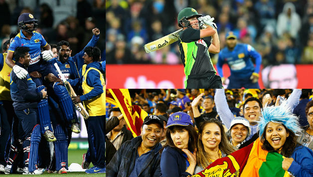 Sri Lanka became the 2nd team to beat Australia in their home in a 3-match T20I series © Getty Images
