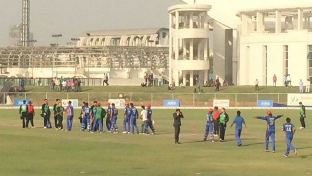 Rahmat Shah and Samiullah Shenwari helped their side win the ODI series vs Ireland. Photo Courtesy: Aditya Sahay (CC Reporter)