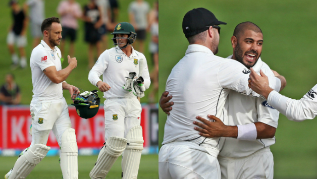 Where South Africa are eye for No. 2 Test ranking, New Zealand look to end their decade old spell © AFP and Getty Images