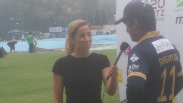 Kumar Sangakkara was adjudged Man of the Match Photo Courtesy: Pramod Ananth (Cricket Country Reporter)