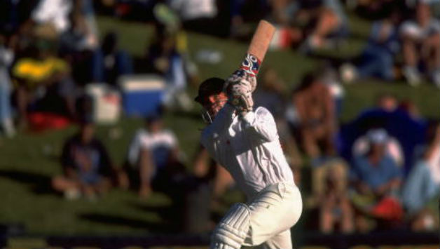 Ian Healy threw his bat near the dressing room after being given caught behind against South Africa © Getty Images (File Photo)