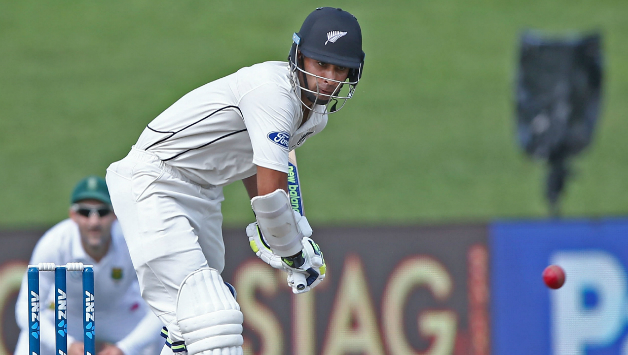 Jeet Raval slammed his 5th Test fifty and third in the series on Day Three © Getty Images