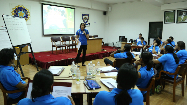 The 1st batch has 25 women coaches attending the program and the 2nd batch has 25 men coaches participating in this course © BCCI