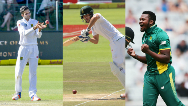 Apart from Maharaj, Stephen Cook and Phehlukwayo, Tabraiz Shamsi and Chris Morris were also awarded national contracts © Getty Images