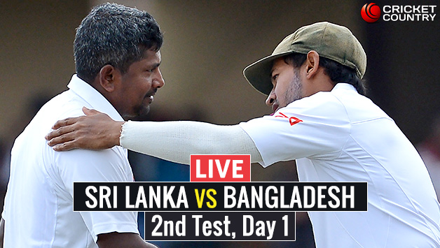 Sri Lanka lead the 2-Test series 1-0 © AFP