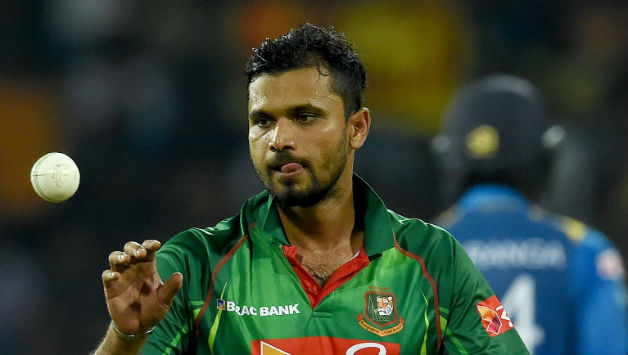 Mashrafe Mortaza will look to lead Bangladesh to a win in his final T20I for his nation © AFP