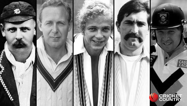 From left: Tom Hayward, Arthur Morris, David Gower, Graham Gooch, Daryll Cullinan © Getty Images