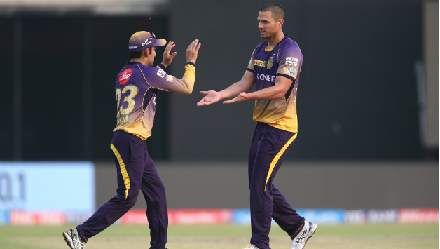 Nathan Coutler-Nile picked up 3 wickets for 23 runs vs Delhi Daredevils © BCCI