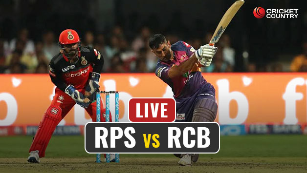 RCB are currently at the second last spot in the IPL 10 points table, while Steven Smith-led RPS are on the fourth position © BCCI