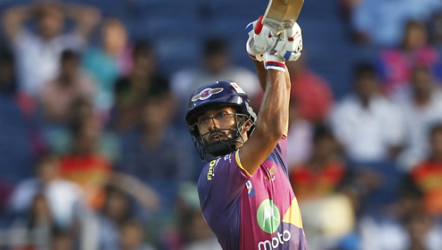 It was Rahul Tripathi, who scored a half-century at his home turf for Rising Pune Supergiant (RPS) © BCCI