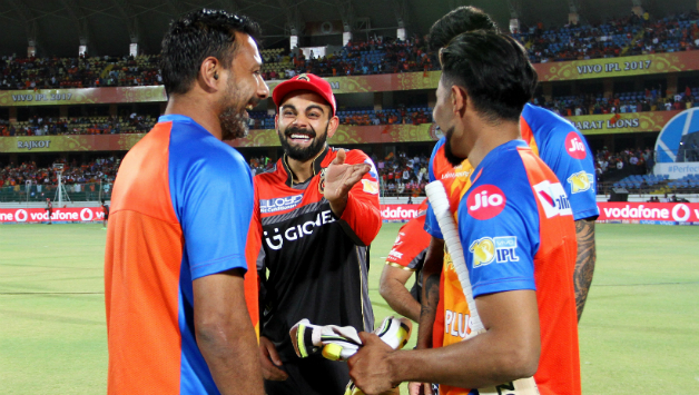 Virat Kohli laughs hysterically on Ravindra Jadeja. Keep guessing what it could be for... © BCCI