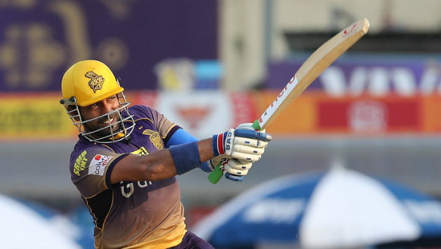 Robin Uthappa played his 19th IPL tie at Maharashtra Cricket Association (MCA) Stadium in Pune on Wdnesday © BCCI