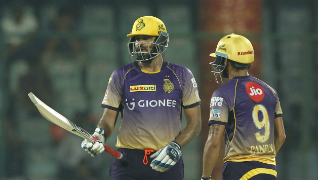 It was Pathan and Pandey's 110-run stand that allowed Kolkata Knight Riders to pull off a victory after they lost their opening 3 wickets in quick successions © BCCI