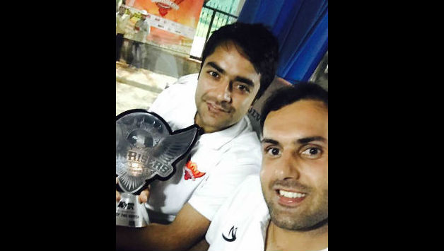 Mohammad Nabi and Rashid Khan will be hoping to turn the heat vs KXIP © Mohammad Nabi twitter handle