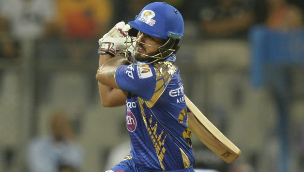 Nitish Rana stood tall in another chase for Mumbai Indians on Wednesday © IANS
