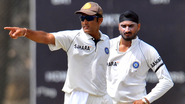 Anil Kumble and Harbhajan SIngh © AFP
