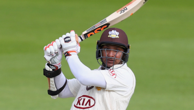 In the last four games for Surrey, Kumar Sangakkara has scored 136, 105,114 and an unbeaten 116 © Getty Images