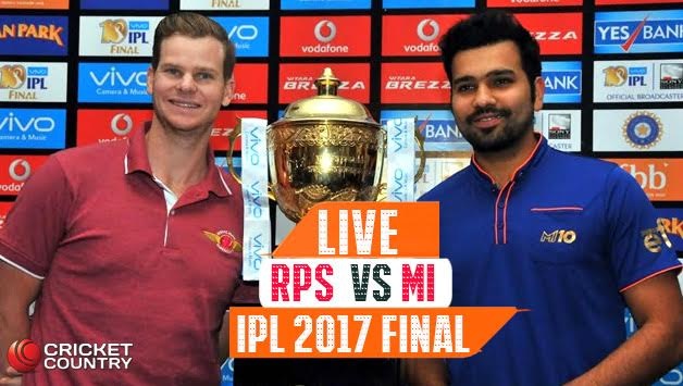 Mumbai Indians and Rising Pune Supergiant will play the IPL 10 final in Hyderabad © IANS