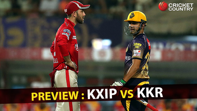 KKR have won 14 out of 20 matches against KXIP in IPL © BCCI