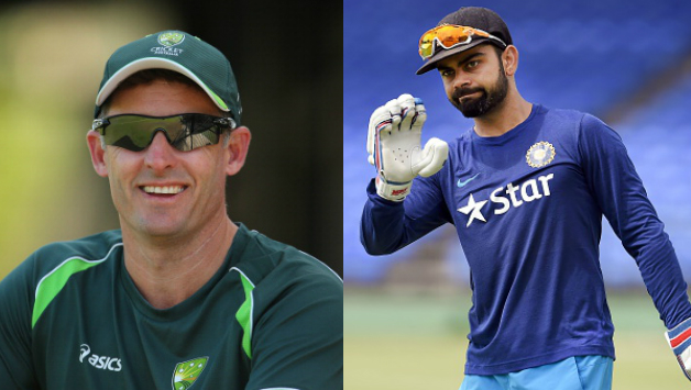 Mike Hussey and Virat Kohli © Getty Images and AFP