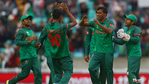 Mother Nature smiled benevolently on Bangladesh, giving their passionate fans something to cheer © Getty Images