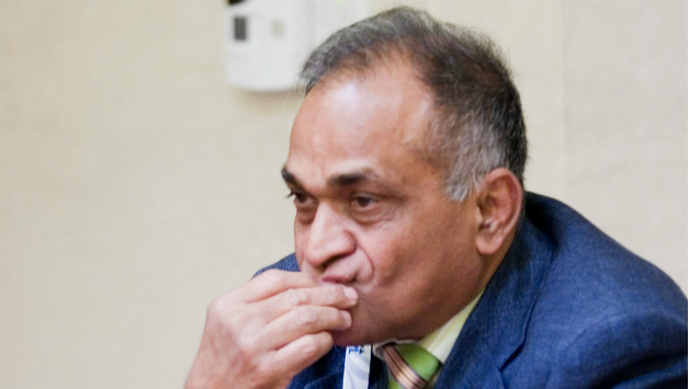 former SCA president Niranjan Shah as 'Special Invitee' in the committee to study Lodha Panel Reforms © Getty Images 