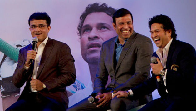 CAC members Sachin Tendulkar (r), Sourav Ganguly (l) and VVS Laxman (c) © CricketCountry archive