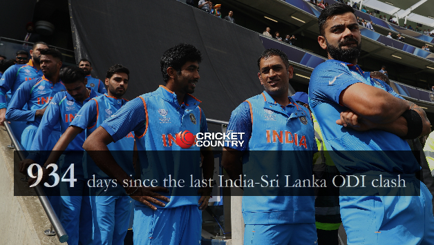 India and Sri Lanka have not played an ODI against each other since November 2014 © Getty Images