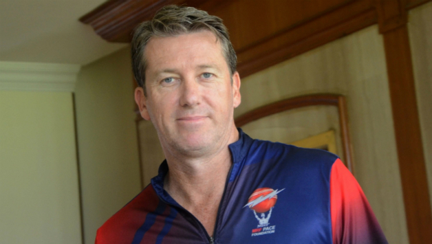 Glenn McGrath is at Mumbai as part of MRF Pace Foundation to conduct a two-day Coaching Programme for Mumbai Cricket Association © IANS