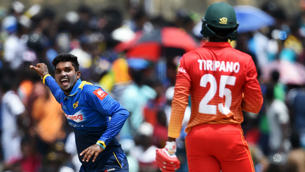 Wanidu Hasaranga was the star as he claimed hat-trick on debut and became third bowler to achieve this feat © AFP